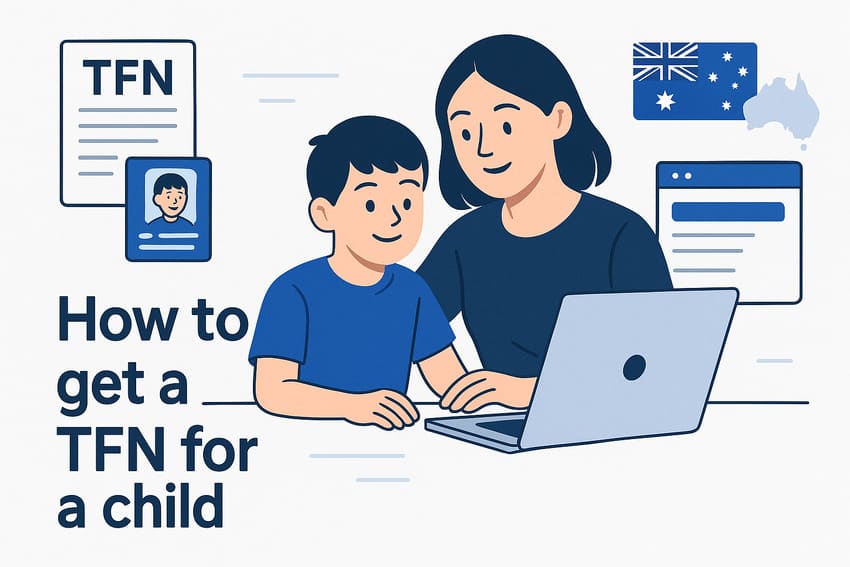 How to get a TFN for a child in Australia