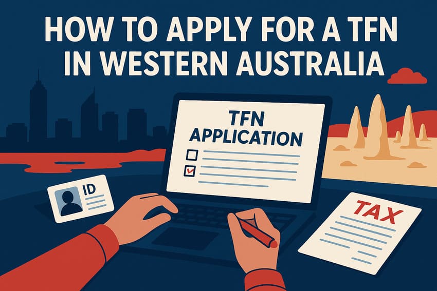 how to apply for a tfn in western australia