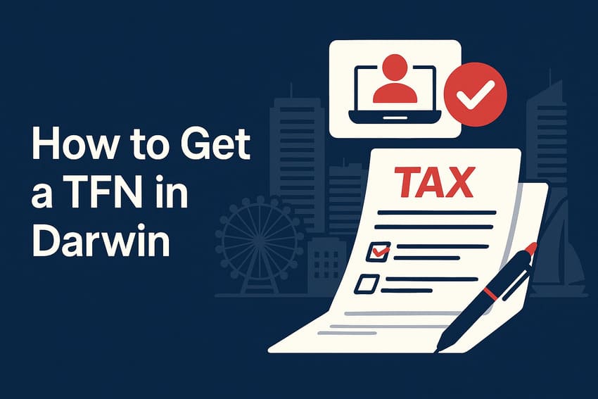 How to get a TFN in Darwin