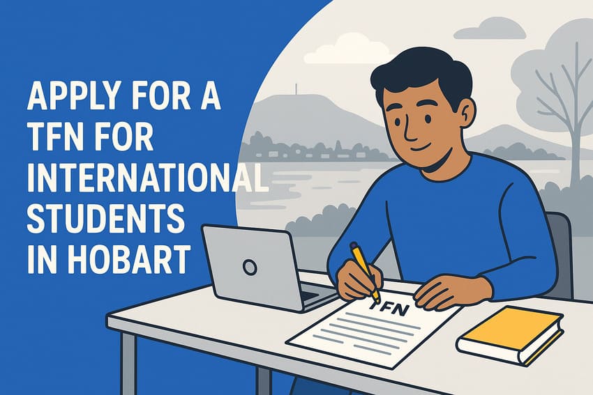 Apply for a TFN for international students in Hobart