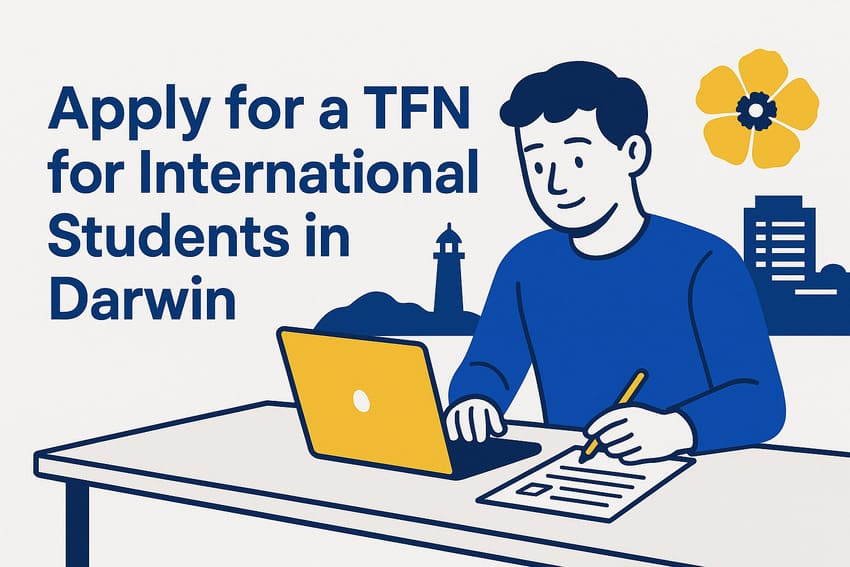 Apply for a TFN for international students in Darwin